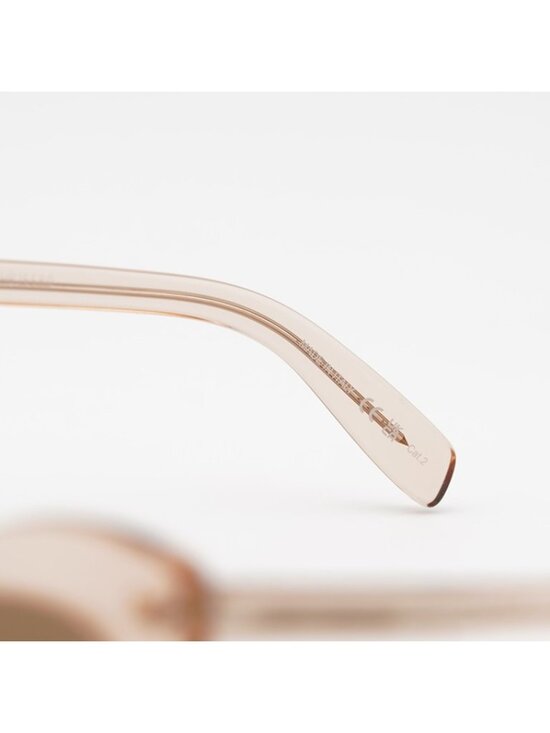 Saint Laurent SL181 LOU LOU 020 Sunglasses Nude Heart Frame, Brown Lenses main image 12